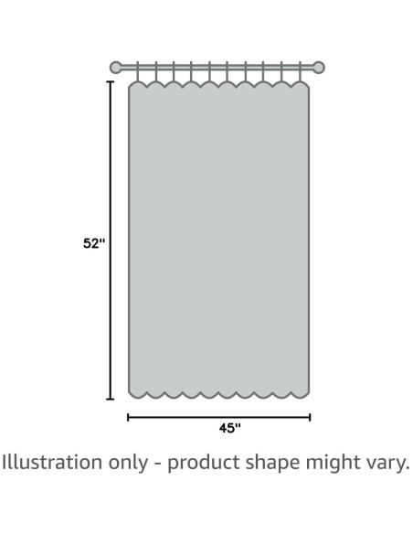 Cortinas Cortas KOUFALL Blancas 52x114 cm Pack 2 Cortinas Cortas KOUFALL Blancas 52x114 cm Pack 2