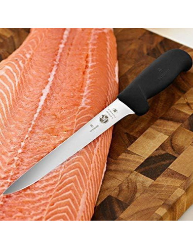 Juego de Cuchillos BBQ Victorinox Fibrox Pro 8 Piezas Negro