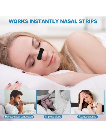 Tiras Nasales Snifflink para Ronquidos - 50 Unidades Tiras Nasales Snifflink para Ronquidos - 50 Unidades