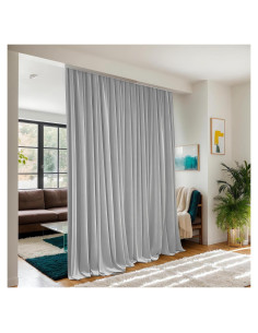 Cortina Divisoria Grichril 120x274 cm Opaca y Térmica