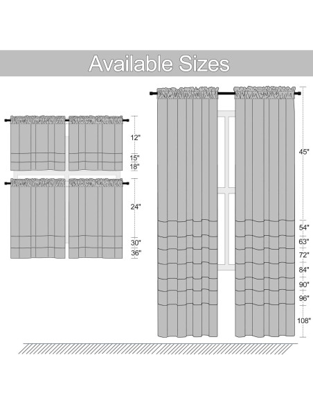 Cortinas Tiers DONREN Verde Cazador 2 Paneles Blackout 42x36cm Cortinas Tiers DONREN Verde Cazador 2 Paneles Blackout 42x36cm