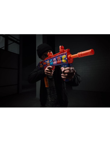 Blaster XShot Skins Pro Pac-Man con 40 Dardos y Tecnología Aire Pocket