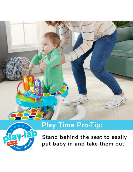 Silla Portátil Fisher-Price Sit-Me-Up Deluxe con Juguetes Silla Portátil Fisher-Price Sit-Me-Up Deluxe con Juguetes