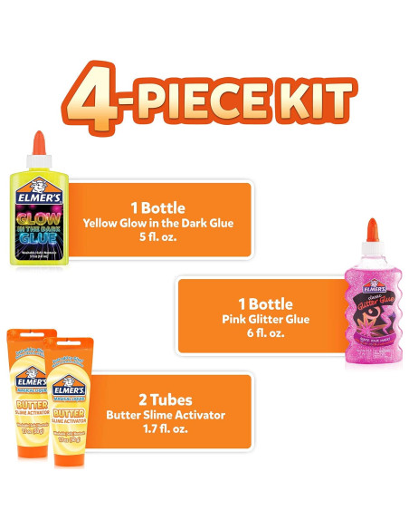 Kit de Slime de Mantequilla Elmer's con Pegamento Brillante Kit de Slime de Mantequilla Elmer's con Pegamento Brillante