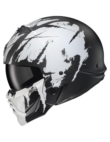 Casco Abierto ScorpionEXO Covert 2 Bluetooth Gris Cemento