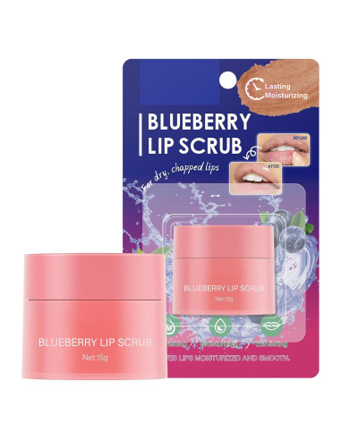 Exfoliante Labial Orgánico OUPEICHARM Arándano 40g Hidratante