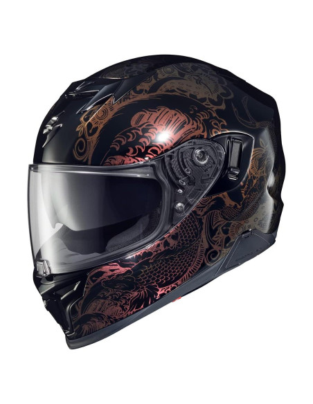 Casco ScorpionEXO EXO-T520 Nama-Sushi Negro/Cameleon X-Pequeño Casco ScorpionEXO EXO-T520 Nama-Sushi Negro/Cameleon X-Pequeño