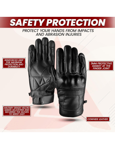 Guantes de Motocicleta Saga Sports Kinetix XL Táctiles Guantes de Motocicleta Saga Sports Kinetix XL Táctiles