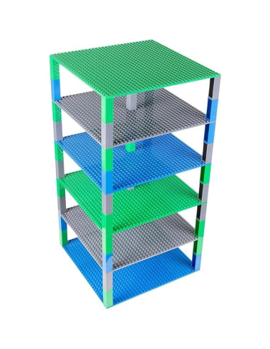 Baseplates Apilables Strictly Briks 10 cm x 10 cm 6 Piezas