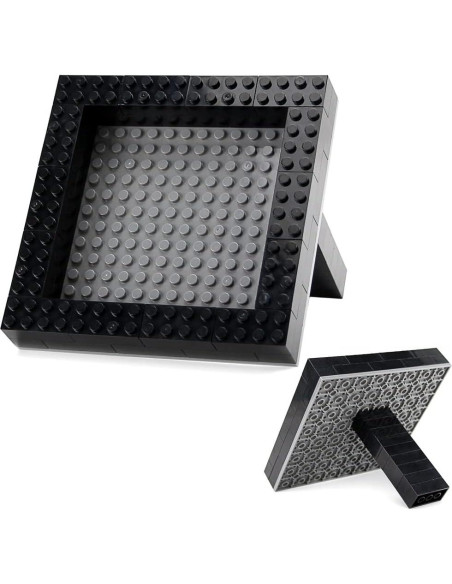 Ladrillos de Construcción Feleph 100 Piezas 2x4 Negros Ladrillos de Construcción Feleph 100 Piezas 2x4 Negros