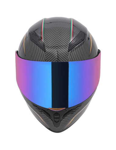 Casco Modular JQF Gear FF808 Doble Visor Carbono M