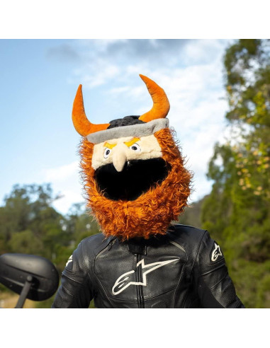 Cubierta de Casco MotoLoot Vikingo para Motocicleta