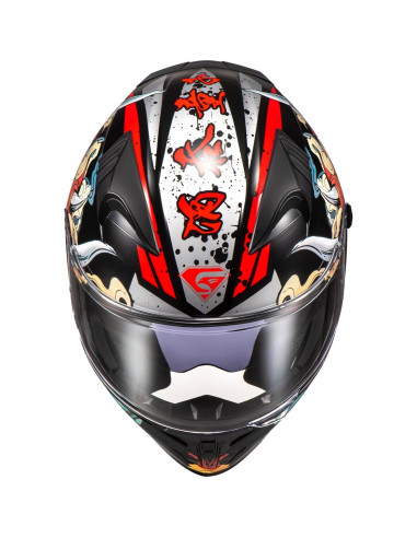 Casco de Moto KYPARA 807 Integral con Visera Tinte Interno