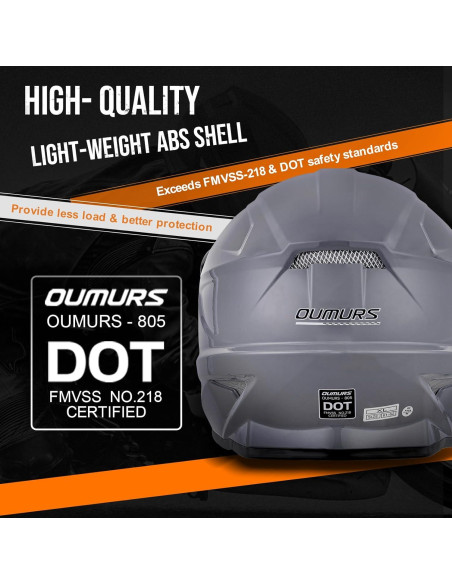 Casco OUMURS D001TY07311MB Adulto M con Gafas y Guantes Casco OUMURS D001TY07311MB Adulto M con Gafas y Guantes