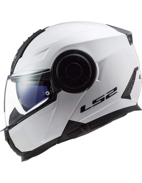 Casco Modular LS2 Horizon Blanco Brillante - X-Small Casco Modular LS2 Horizon Blanco Brillante - X-Small