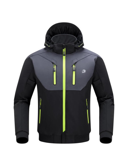Chaqueta de Motocicleta BORLENI JK007 Invierno CE Negra Chaqueta de Motocicleta BORLENI JK007 Invierno CE Negra