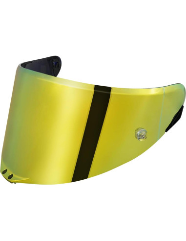 Visera de Casco JQF Gear Pista GPRR Dorado Cromado