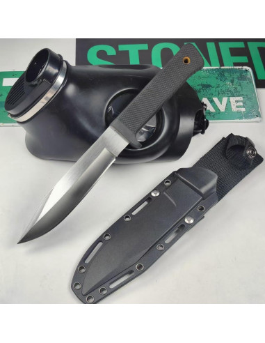 Cuchillo Táctico Geegift con Funda, Hoja Fija 15.24 cm
