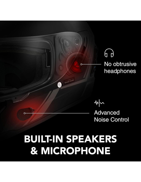 Casco Sena Stryker Inteligente con Bluetooth y Luz LED