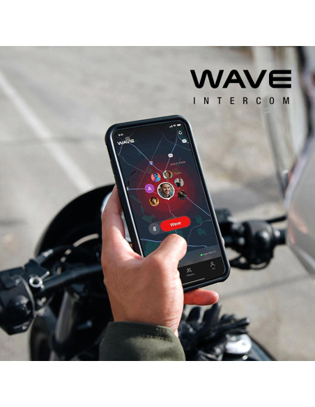 Casco Sena Stryker Inteligente con Bluetooth y Luz LED