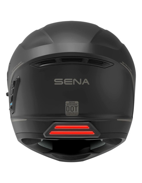 Casco Sena Stryker Inteligente con Bluetooth y Luz LED