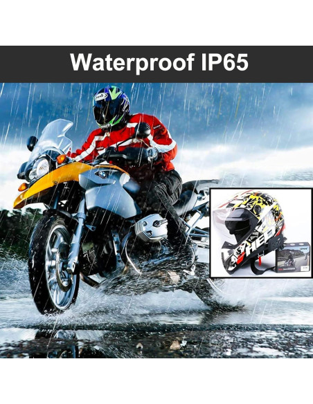 Intercomunicador Bluetooth EJEAS V6 para Motocicleta 850mAh Intercomunicador Bluetooth EJEAS V6 para Motocicleta 850mAh
