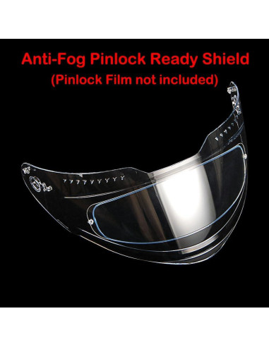 Casco Modular 1Storm HJA119 Talla M Flor Púrpura Doble Lente