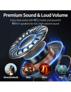 Auricular Bluetooth R16 Pro para Motocicleta 2KM Intercomunicador 2