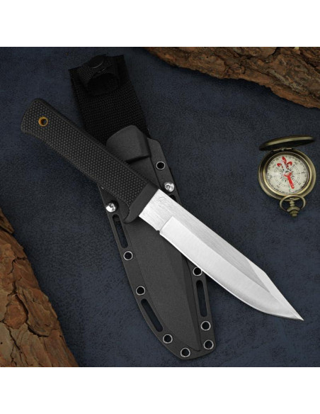 Cuchillo Táctico Geegift con Funda, Hoja Fija 15.24 cm Cuchillo Táctico Geegift con Funda, Hoja Fija 15.24 cm