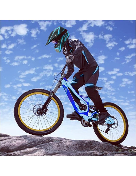 Casco de Motocross SanQing Yytk-01 Azul XL Aerodinámico Casco de Motocross SanQing Yytk-01 Azul XL Aerodinámico