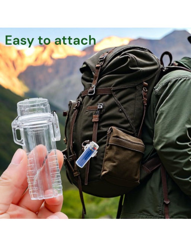 Funda Impermeable NIVEK para Encendedores BIC J6 Pack 2