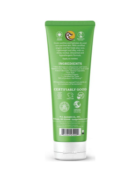 Protector Solar Mineral Badger SPF 40 + Gel Aloe Vera Orgánico Protector Solar Mineral Badger SPF 40 + Gel Aloe Vera Orgánico