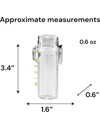 Funda Impermeable NIVEK para Encendedores BIC J6 Pack 2