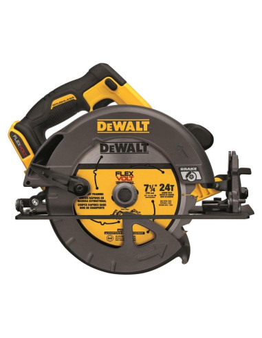 Sierra Circular DEWALT FLEXVOLT 60V 7 1/4" Sin Escobillas DCS575B