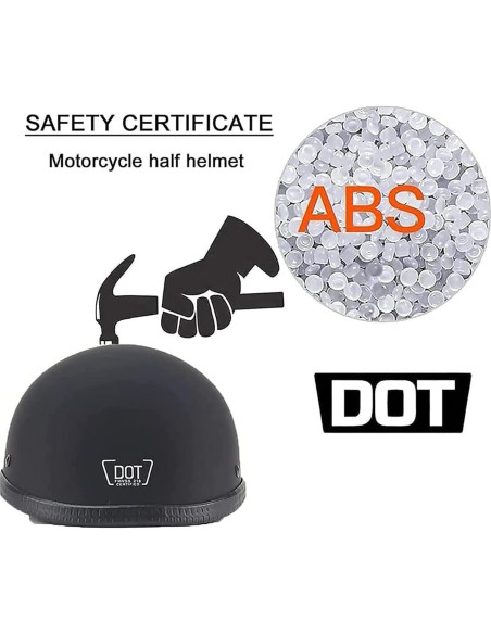 Casco de Motocicleta QICHAO JZ-PiaoBK Mediano Blanco Casco de Motocicleta QICHAO JZ-PiaoBK Mediano Blanco