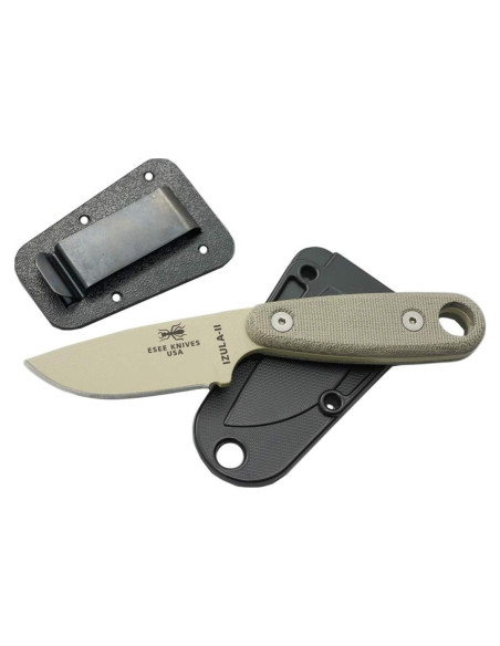 Cuchillo ESEE Izula-II-DT con Funda Negra 17.15 cm Cuchillo ESEE Izula-II-DT con Funda Negra 17.15 cm