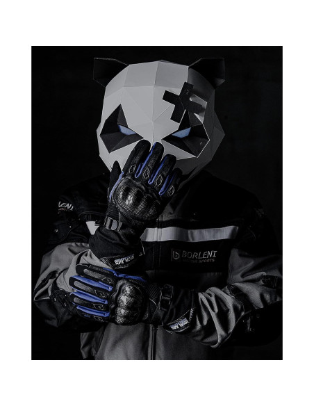 Guantes de Moto BORLENI Impermeables Talla XX-Large Azul Guantes de Moto BORLENI Impermeables Talla XX-Large Azul
