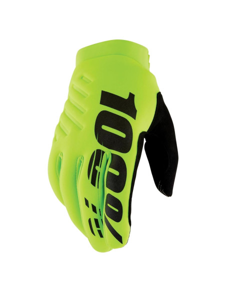 Guantes de Motocross 100% 10003-00015 Amarillo Fluo/Negro Guantes de Motocross 100% 10003-00015 Amarillo Fluo/Negro