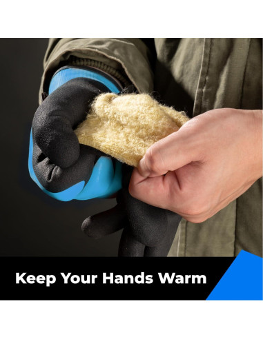 Guantes impermeables Toolant 3 pares invierno táctiles S