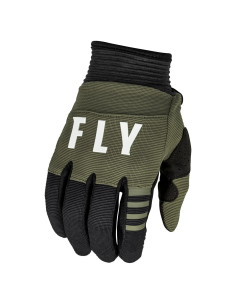 Guantes Fly Racing F-16 Juveniles Verde Oliva Negro