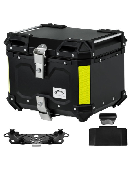 Maletero de Motocicleta GURBLOFY 45L Aluminio Impermeable Maletero de Motocicleta GURBLOFY 45L Aluminio Impermeable