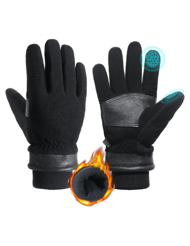 Guantes de Invierno HANDLANDY Térmicos para Esquí y Ciclismo