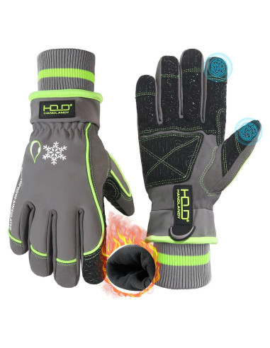 Guantes de Trabajo Impermeables Handlandy Térmicos XL Verde