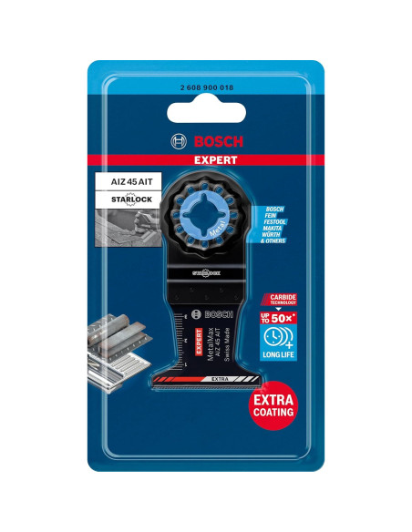 Cuchilla para Multiherramienta Bosch Expert MetalMax 45mm Cuchilla para Multiherramienta Bosch Expert MetalMax 45mm
