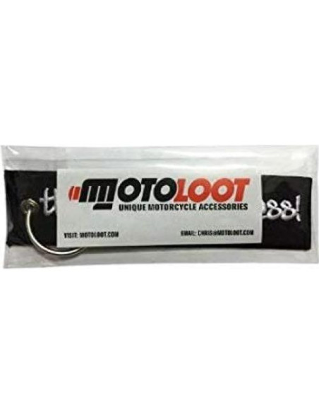Llavero MotoLoot Doble Cara para Motocicletas y Coches Llavero MotoLoot Doble Cara para Motocicletas y Coches