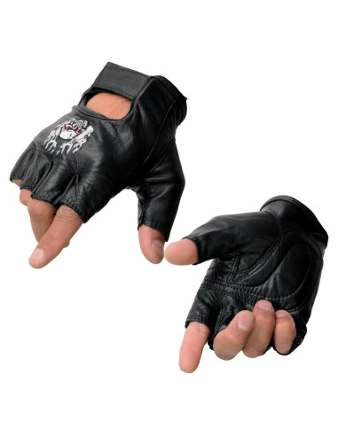 Guantes de Cuero sin Dedos Milwaukee SH351 para Hombre