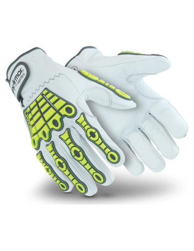 Guantes de Trabajo Hexarmor 4080 Cuero Grande con Protección