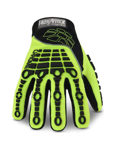 Guantes de Trabajo HexArmor 4026 Alta Visibilidad X-Large Guantes de Trabajo HexArmor 4026 Alta Visibilidad X-Large