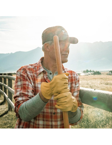 Guantes de Conducción de Cuero de Ciervo Wells Lamont 962S Pequeño