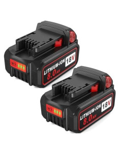 Batería de Reemplazo 18V 8.0Ah YongerTool para Milwaukee M18